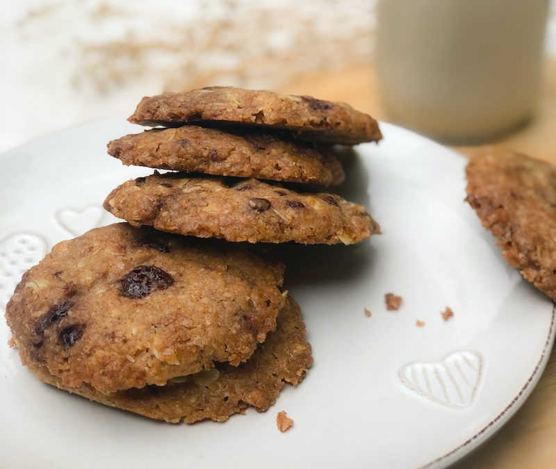 Galletas Veganas de Chispas de Chocolate