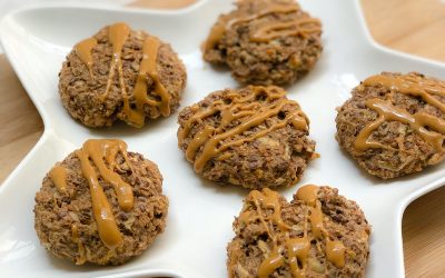 Galletas de Manzana & Mantequilla de Maní