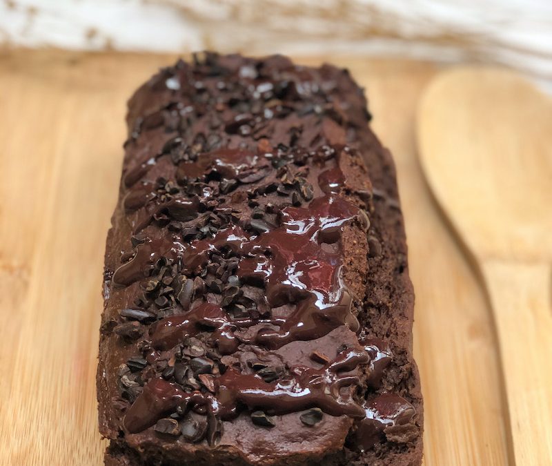 Pan de Banano con Cacao Nibs