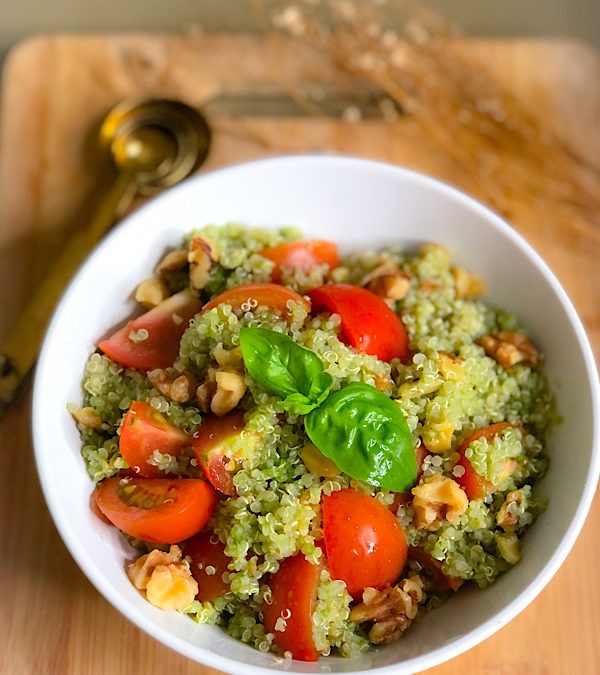 Receta Ensalada de Quinoa & Albahaca Costa Rica